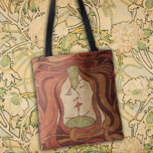 The Lovers - Art Nouveau Stylish
