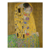 The Lovers Kissing Embrace by Gustav Klimt (Front)
