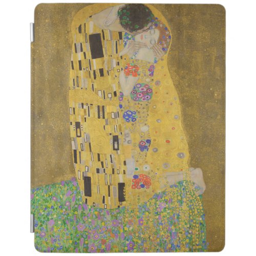 The Lovers Kissing Embrace by Gustav Klimt iPad Smart Cover