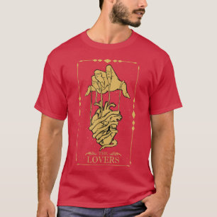 The Lovers Occult Tarot Card Couples Blackcraft Go T-Shirt