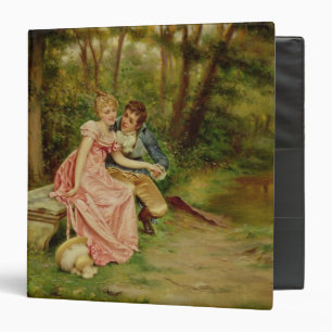 The Lovers (oil on canvas) Binder