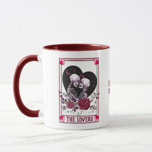 The Lovers Skeleton Couple Valentine's Day Mug