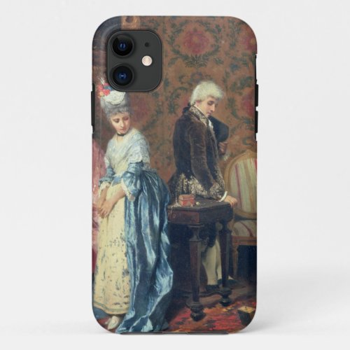 The Lovers Tiff 1872 oil on panel iPhone 11 Case