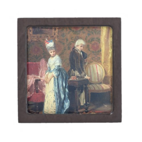 The Lovers Tiff 1872 oil on panel Gift Box