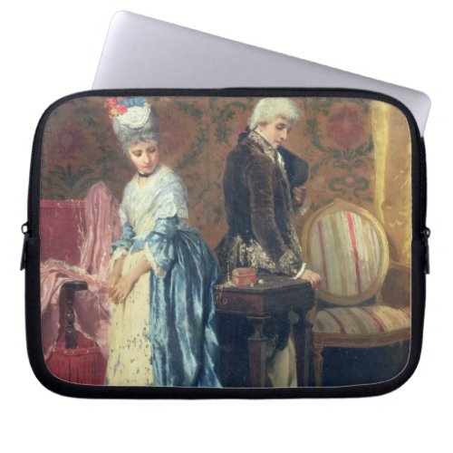 The Lovers Tiff 1872 oil on panel Laptop Sleeve