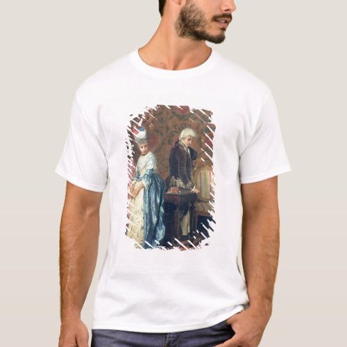 The Lovers Tiff 1872 oil on panel T_Shirt