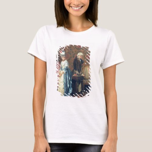 The Lovers Tiff 1872 oil on panel T_Shirt