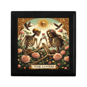 The Lovers Wooden Jewelry Gift Box
