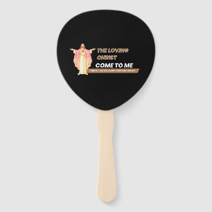 The Loving Christ Come To Me Hand Fan