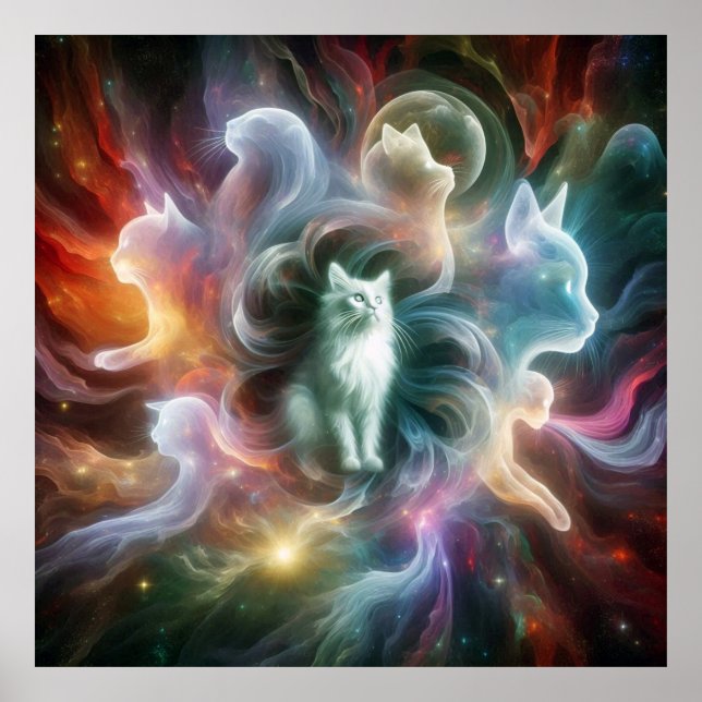 The Loving Gaze: Cat Spirit  Poster (Front)