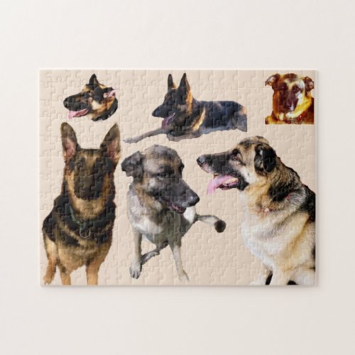 THE LOYAL GERMAN SHEPHERD DOG puzzle