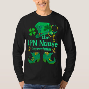 The Lpn Nurse Leprechaun St Patricks Day Tees Sham
