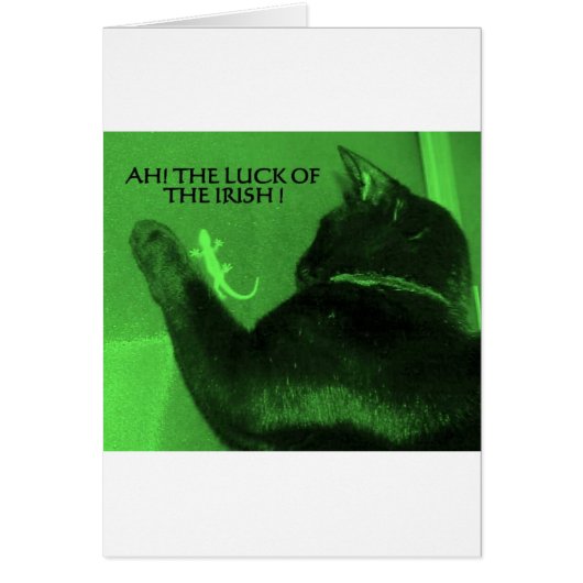 THE LUCK OF THE IRISH CARDS (Front)