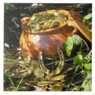"The Luck of the Irish" Ceramic Tile