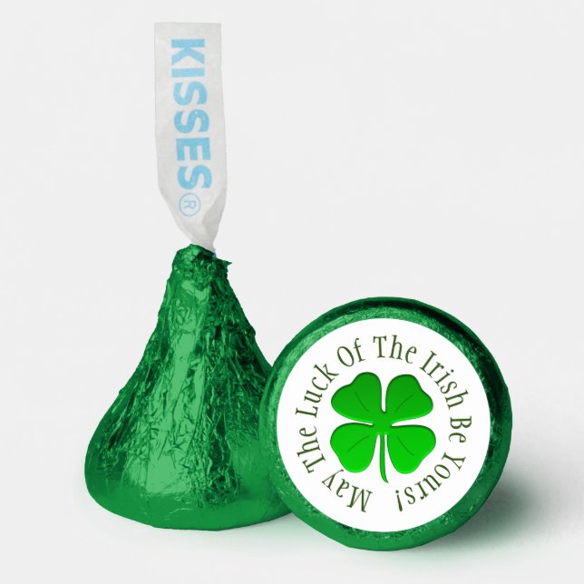 The Luck Of The Irish Hershey's Candy Favors (Front)