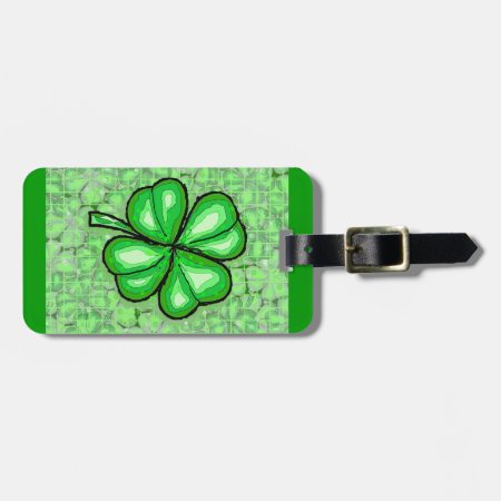 The Luck Of The Irish. Luggage Tag