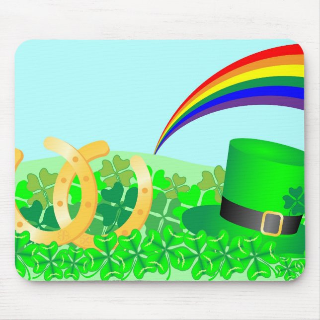 The Luck of the Irish Mouse Pad (Front)