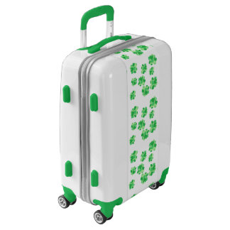 The luck of the Irish to you, Shamrocks Suitcases