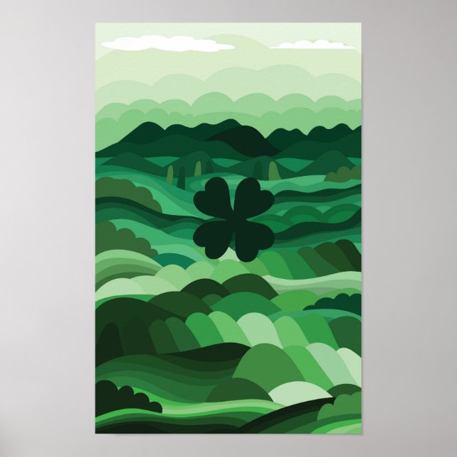 The Luckiest Clover Poster (Front)