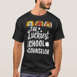 The Luckiest School Counselor St Patrick's Day Luc T-Shirt