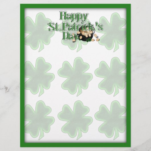 The Lucky Clovers & Pot of Gold (Front)
