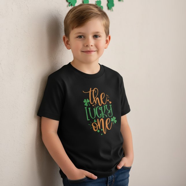 The Lucky One St Patrick T-Shirt for Kids (Creator Uploaded)