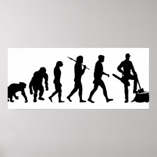 The Lumberjack tree feller loggers bunyan work Poster