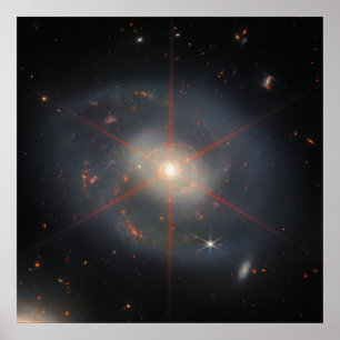 The Luminous NGC 7469 Galaxy JWST Poster