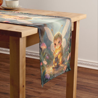 The Luminous Wanderer and the Nectar Art Short Table Runner