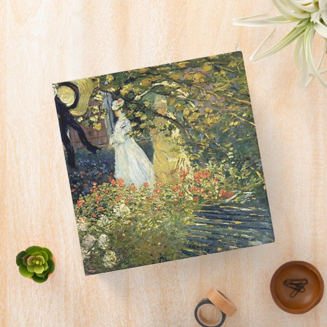 The Luncheon Claude Monet    3 Ring Binder (In Situ)