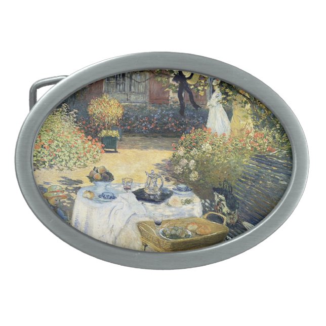 The Luncheon Claude Monet    Belt Buckle (Front)