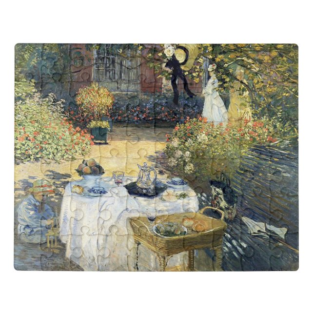 The Luncheon Claude Monet    Jigsaw Puzzle (Puzzle Horizontal)