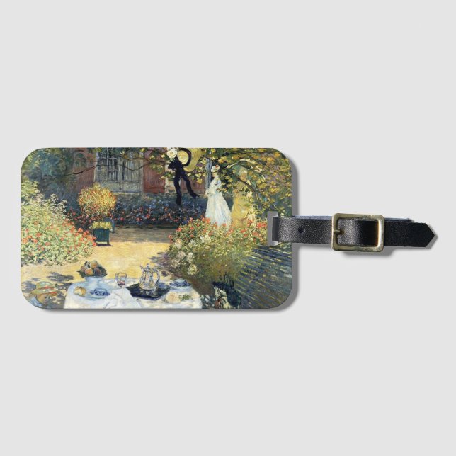 The Luncheon Claude Monet    Luggage Tag (Front Horizontal)