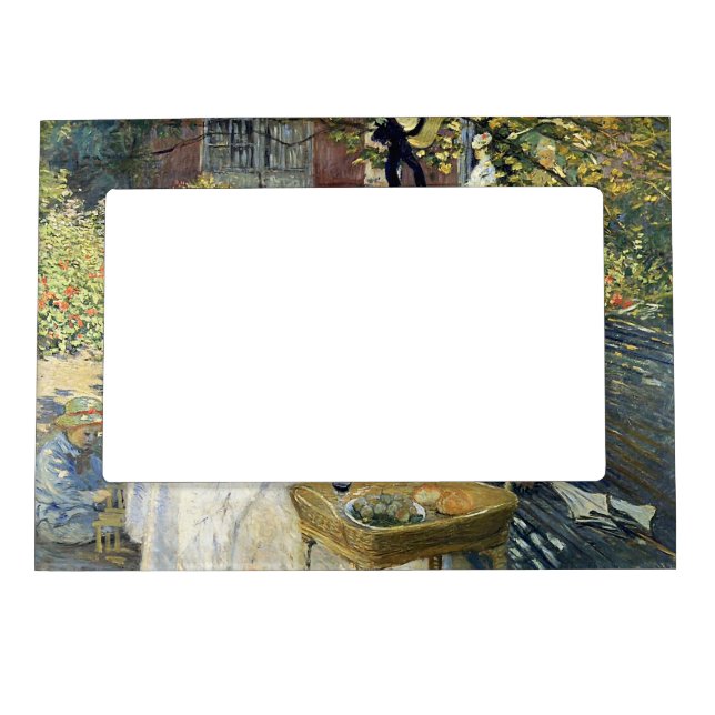 The Luncheon Claude Monet    Magnetic Frame (Front)