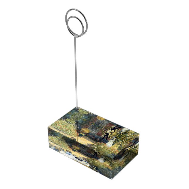 The Luncheon Claude Monet    Place Card Holder (Corner)