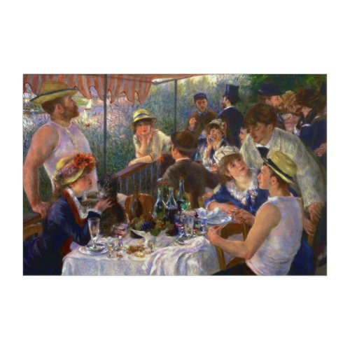 The Luncheon of the Boating Party Renoir Fine Art