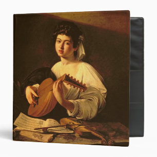 The Lute Player, c.1595 3 Ring Binder