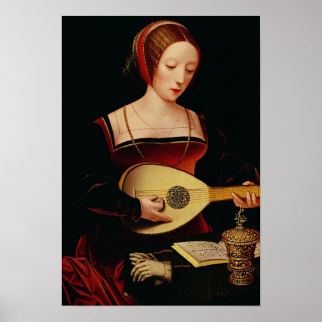 The Lute Player Poster (Front)
