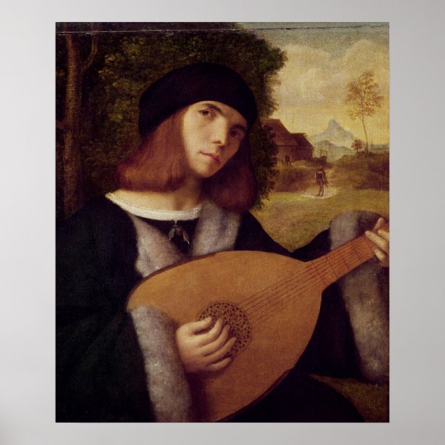 The Lute Player Poster (Front)