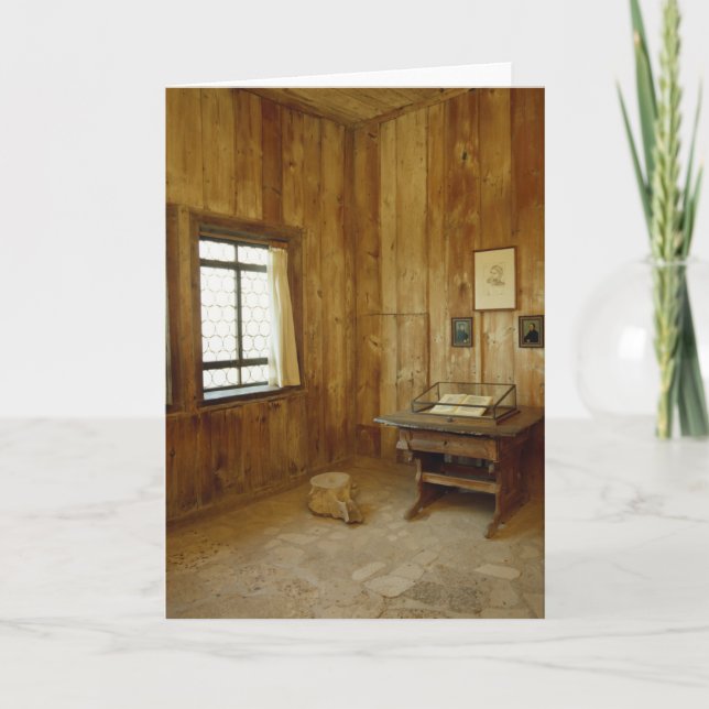 The Luther Room in Wartburg Castle Card (Front)