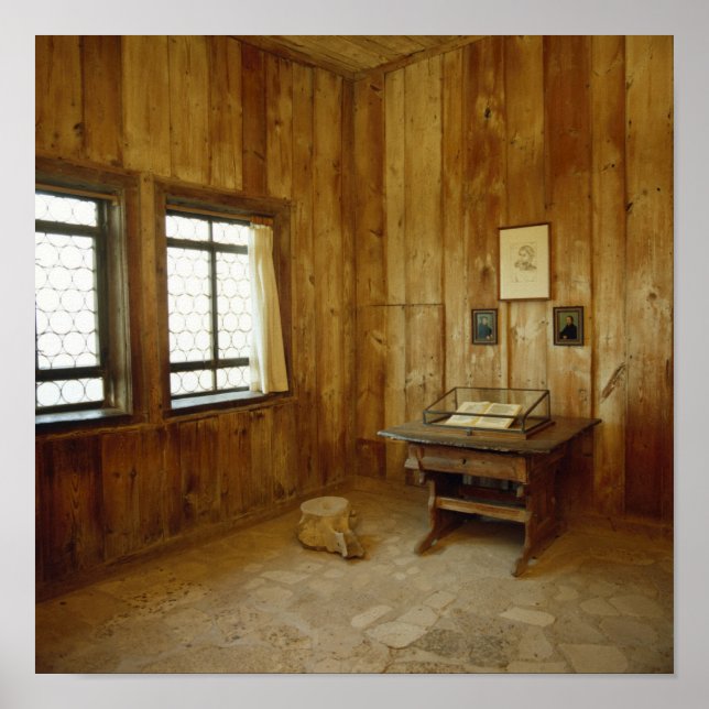 The Luther Room in Wartburg Castle Poster (Front)
