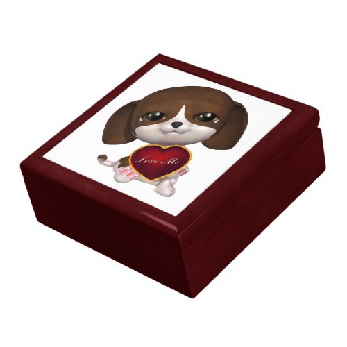The Luv Puppy Keepsake Box