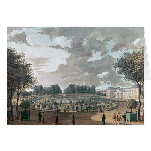 The Luxembourg Gardens Cards (Front Horizontal)