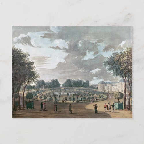 The Luxembourg Gardens Postcard