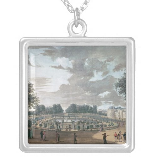 The Luxembourg Gardens Silver Plated Necklace