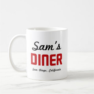 The Lyons Saga ~ Left Handed Sam's Diner Coffee Mug