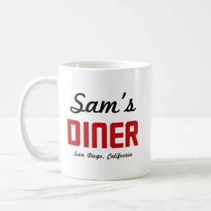 The Lyons Saga ~ Left Handed Sam's Diner Coffee Mug