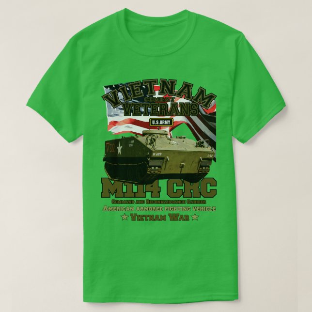 The M114 Vietnam Veterans T-Shirt (Design Front)