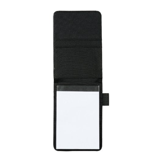 "The Maas" art custom monogram pad folio Mini Padfolio (Open)