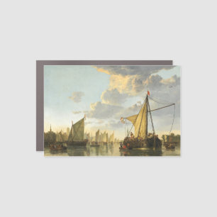 The Maas at Dordrecht Car Magnet
